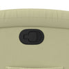 Stella Homewares Stand up Recliner Chair Cream Real Leather