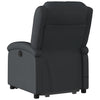 Stella Homewares Stand up Massage Recliner Chair Black Real Leather