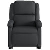 Stella Homewares Stand up Massage Recliner Chair Black Real Leather