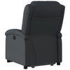 Stella Homewares Electric Stand up Recliner Chair Black Real Leather