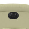 Stella Homewares Electric Stand up Recliner Chair Cream Real Leather