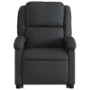 Stella Homewares Electric Stand up Massage Recliner Chair Black Real Leather