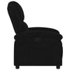 Stella Homewares Recliner Chair Black Velvet