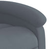 Stella Homewares Massage Recliner Chair Dark Grey Velvet
