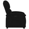 Stella Homewares Stand up Recliner Chair Black Velvet
