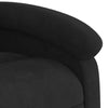 Stella Homewares Stand up Recliner Chair Black Velvet