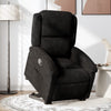 Stella Homewares Stand up Recliner Chair Black Velvet