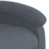 Stella Homewares Electric Stand up Massage Recliner Chair Dark Grey Velvet