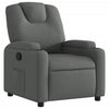 Stella Homewares Recliner Chair Dark Grey Fabric