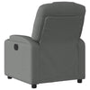 Stella Homewares Recliner Chair Dark Grey Fabric