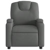 Stella Homewares Recliner Chair Dark Grey Fabric