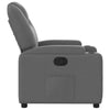 Stella Homewares Recliner Chair Dark Grey Fabric