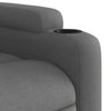 Stella Homewares Recliner Chair Dark Grey Fabric