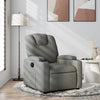 Stella Homewares Recliner Chair Dark Grey Fabric