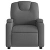Stella Homewares Massage Recliner Chair Dark Grey Fabric
