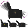 Stella Homewares Massage Recliner Chair Black Fabric