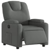 Stella Homewares Electric Recliner Chair Dark Grey Fabric