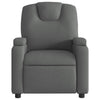 Stella Homewares Electric Recliner Chair Dark Grey Fabric