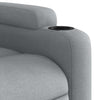 Stella Homewares Electric Massage Recliner Chair Light Grey Fabric