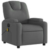 Stella Homewares Electric Massage Recliner Chair Dark Grey Fabric