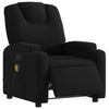 Stella Homewares Electric Massage Recliner Chair Black Fabric