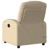 Stella Homewares Electric Massage Recliner Chair Cream Fabric