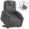 Stella Homewares Stand up Recliner Chair Dark Grey Fabric