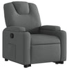 Stella Homewares Stand up Recliner Chair Dark Grey Fabric