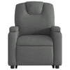 Stella Homewares Stand up Recliner Chair Dark Grey Fabric