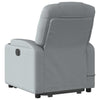 Stella Homewares Stand up Massage Recliner Chair Light Grey Fabric