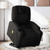 Stella Homewares Stand up Massage Recliner Chair Black Fabric