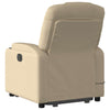 Stella Homewares Stand up Massage Recliner Chair Cream Fabric