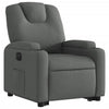 Stella Homewares Electric Stand up Recliner Chair Dark Grey Fabric