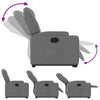 Stella Homewares Electric Stand up Recliner Chair Dark Grey Fabric