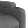 Stella Homewares Electric Stand up Recliner Chair Dark Grey Fabric