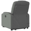 Stella Homewares Electric Stand up Massage Recliner Chair Dark Grey Fabric