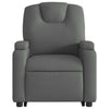 Stella Homewares Electric Stand up Massage Recliner Chair Dark Grey Fabric