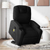 Stella Homewares Electric Stand up Massage Recliner Chair Black Fabric