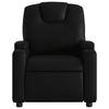 Stella Homewares Recliner Chair Black Faux Leather