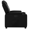 Stella Homewares Recliner Chair Black Faux Leather