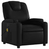 Stella Homewares Electric Massage Recliner Chair Black Faux Leather