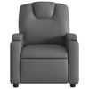 Stella Homewares Electric Massage Recliner Chair Grey Faux Leather