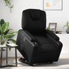 Stella Homewares Stand up Recliner Chair Black Faux Leather