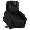 Stella Homewares Electric Stand up Recliner Chair Black Faux Leather