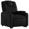 Stella Homewares Electric Stand up Recliner Chair Black Faux Leather