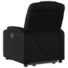 Stella Homewares Electric Stand up Recliner Chair Black Faux Leather