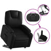 Stella Homewares Electric Stand up Recliner Chair Black Faux Leather