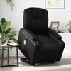 Stella Homewares Electric Stand up Massage Recliner Chair Black Faux Leather
