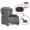 Stella Homewares Electric Massage Recliner Chair Dark Grey Fabric