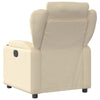 Stella Homewares Electric Massage Recliner Chair Cream Fabric